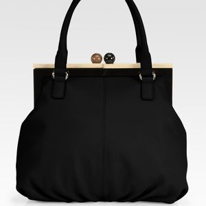 Kate Spade New York Bixby Leather Kiss-Lock Bag